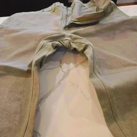 NWT Carhartt Mens Dungaree Fit Single Knee Work Pants Olive Green Size 44W - Picture 9 of 10